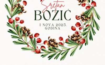 Sretan Božić i sve najbolje u 2025. godini!