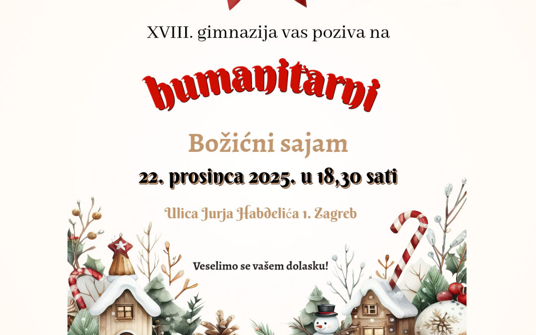 Božićni sajam u XVIII. gimnaziji