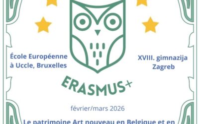 Erasmus+ projekt – Secesijska baština u Belgiji i Hrvatskoj kao svjedok zajedničke europske kulture