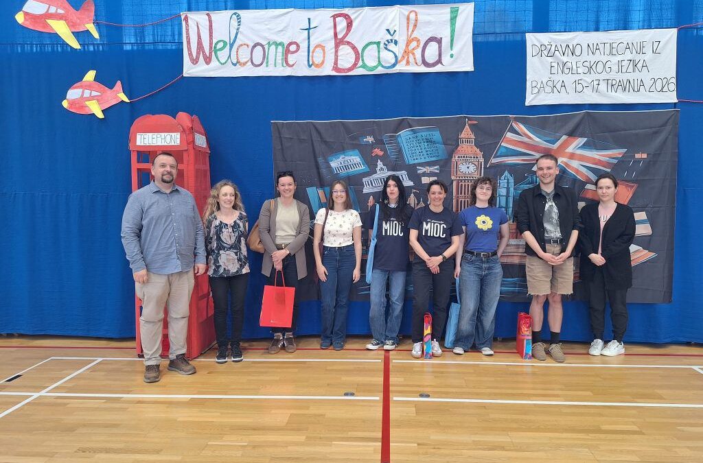 Ilona Kulenović druga na Državnom natjecanju iz engleskog jezika