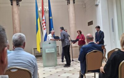 Zahvalnica XVIII. gimnaziji za humanitarnu pomoć Ukrajini