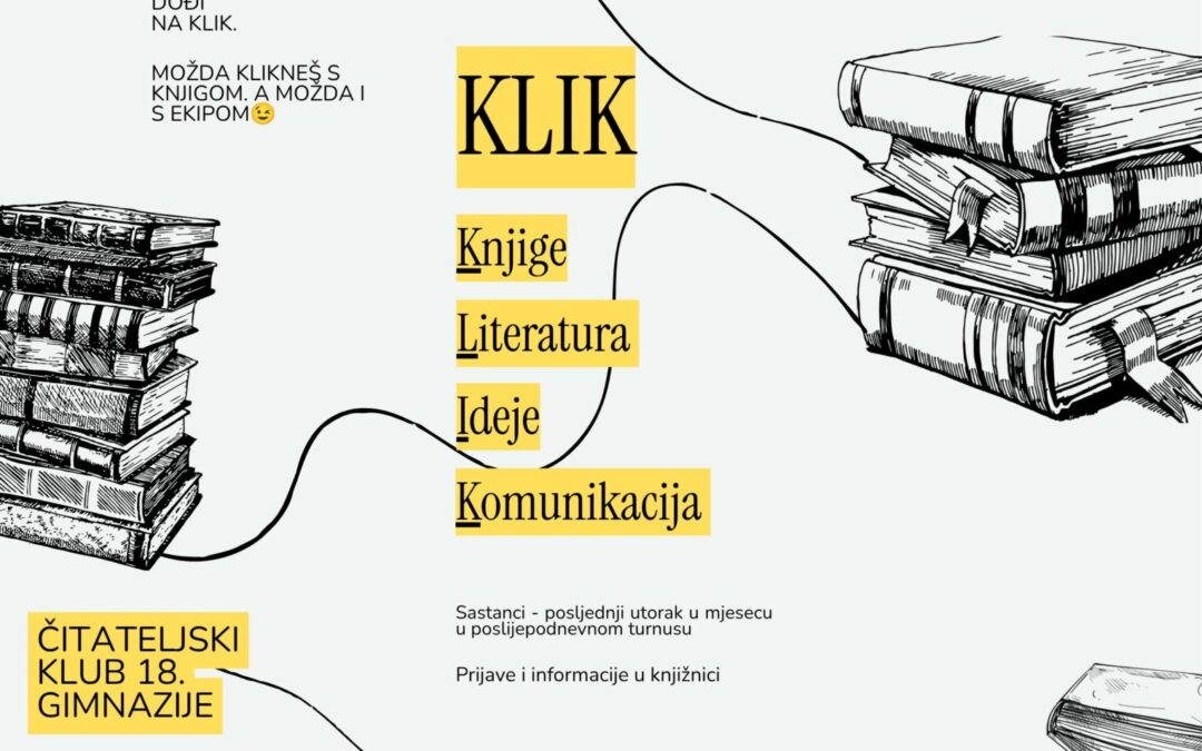 KLIK – čitateljski klub XVIII. gimnazije